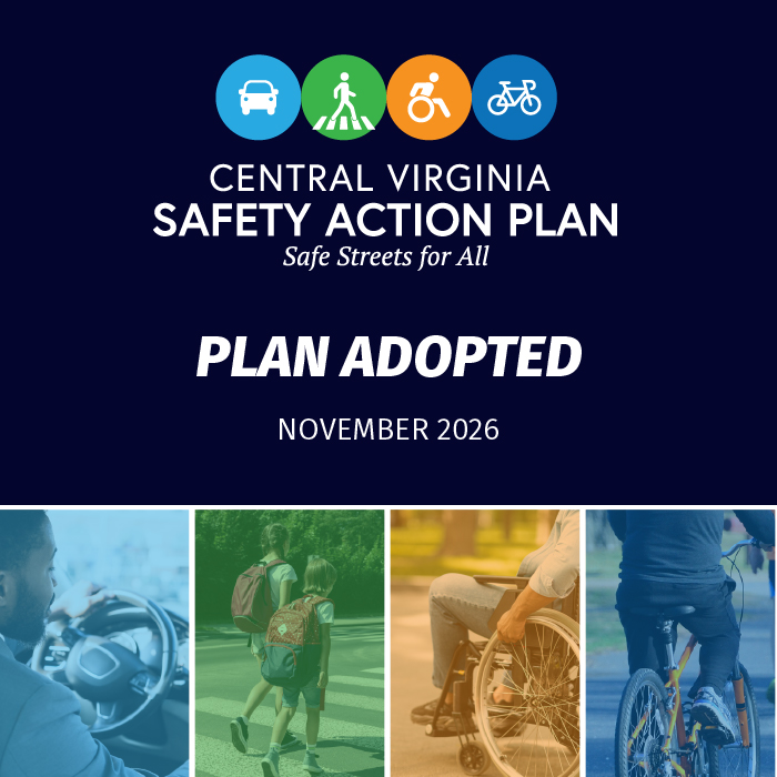 cvtpo adopts central virginia safety action plan safe streets for all program