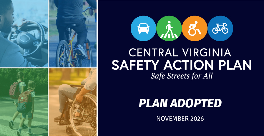cvtpo adopts central virginia safety action plan safe streets for all program