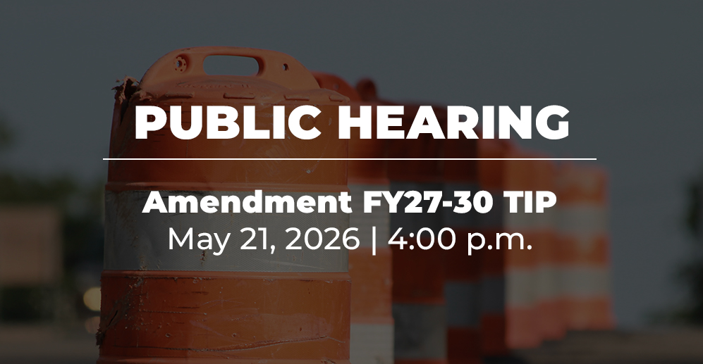 public hearing and comment for amendment to cvtip